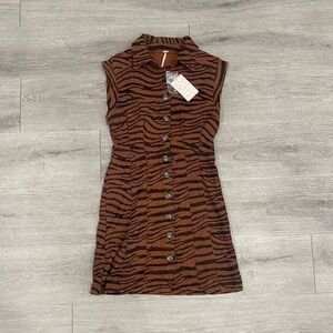 Free People Us & Them mini dress NEW Sz XS
